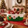Cotton Rope Hand Woven Storage Basket Xmas Theme Candy Storage Baskets  Entryway