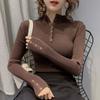 Turtleneck Bottoming Sweater Women Autumn and Winter Long-sleeved Korean Style Slim Inner Base Pullover