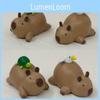 Handcrafted Capybara Figurine Pvc Collectible Desk For Animal Enthusiasts