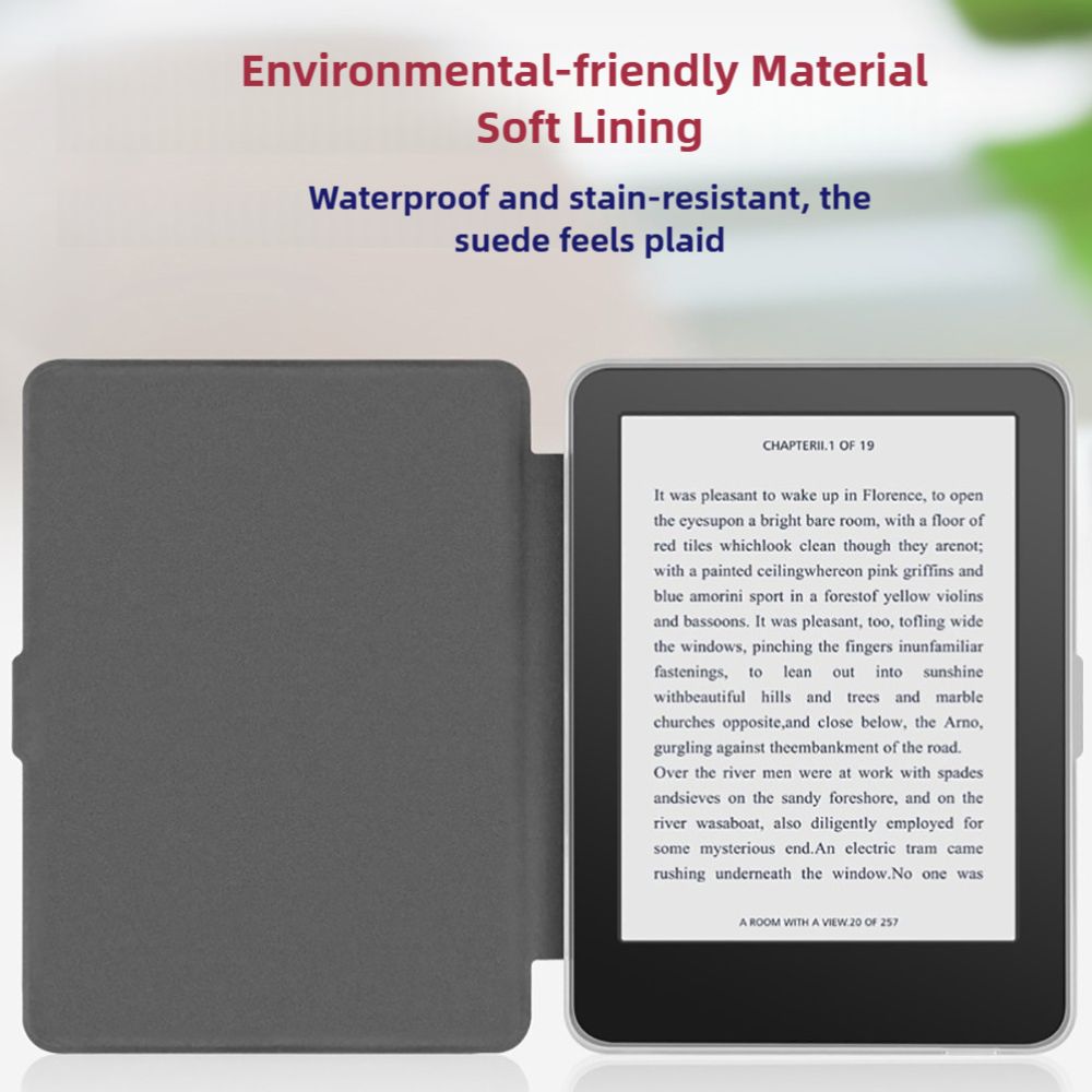 Акриловая обложка-фолио N367 6 дюймов Защитный чехол НОВЫЙ N365 Смарт-футляр для KOBO Clara Colour/BW/2E