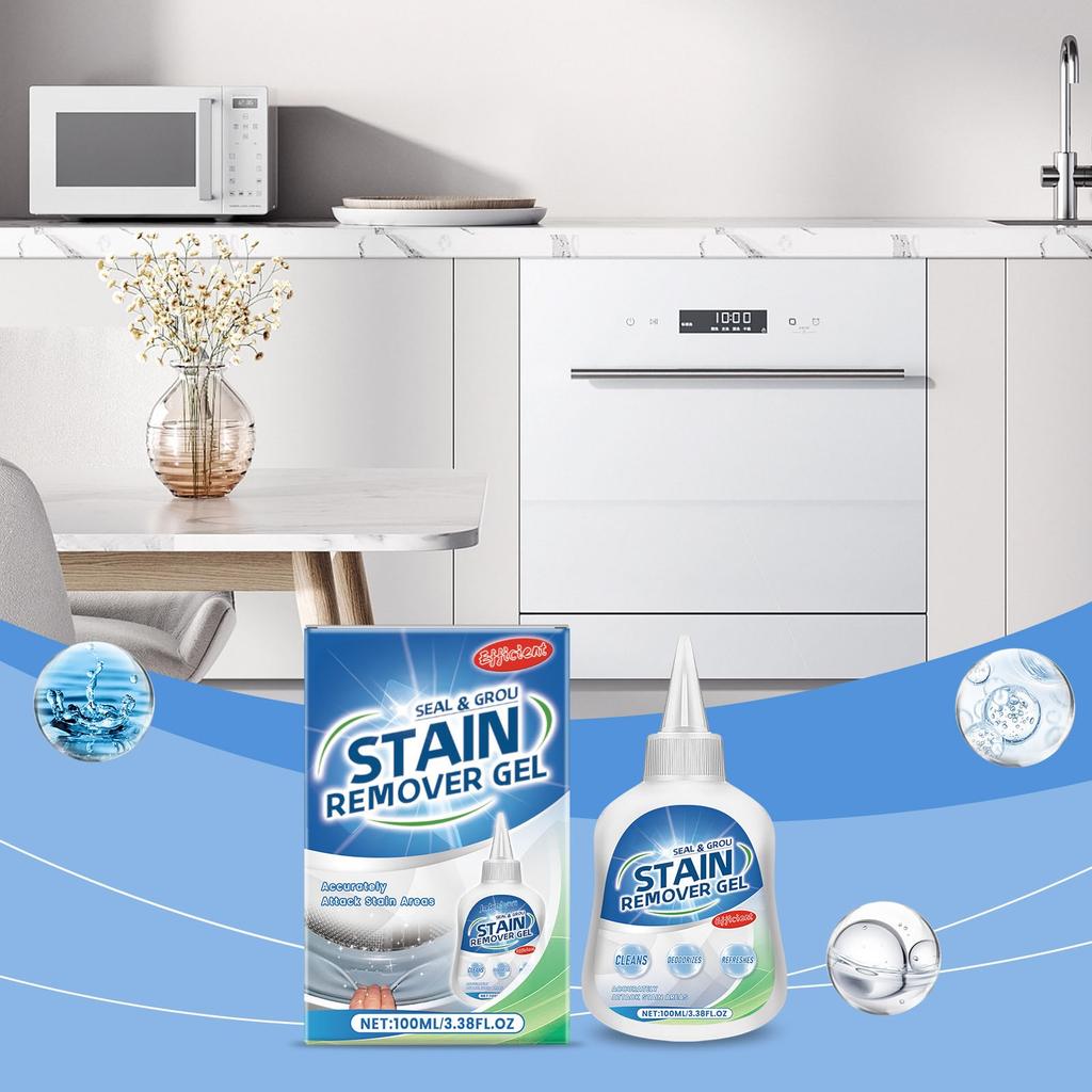 Бытовой многофункциональный чистящий гель; Гель для дезинфекции стен; Сильный дезактивирующий гель;Подходит для чистки стен, пола и кухни(100мл)