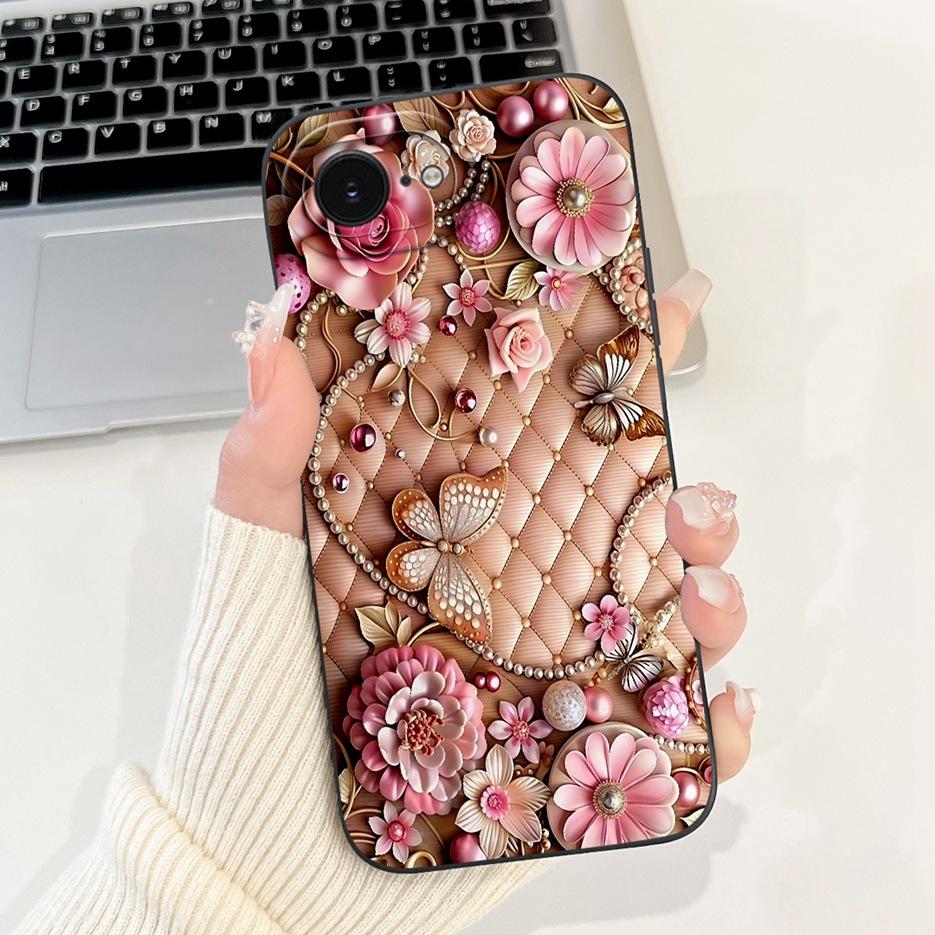Для Apple iPhone 16e 5G Чехол Роскошный Конфетный Покрашенный Задний Чехол Ударопрочный Чехол для Телефона Для iPhone SE 4 SE4 2025 iPhone16E Мягкий Чехол