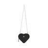 Vivienne WeStwood Saffiano New Heart Women S Chain croSSbody Bag 58010001w L001n N402