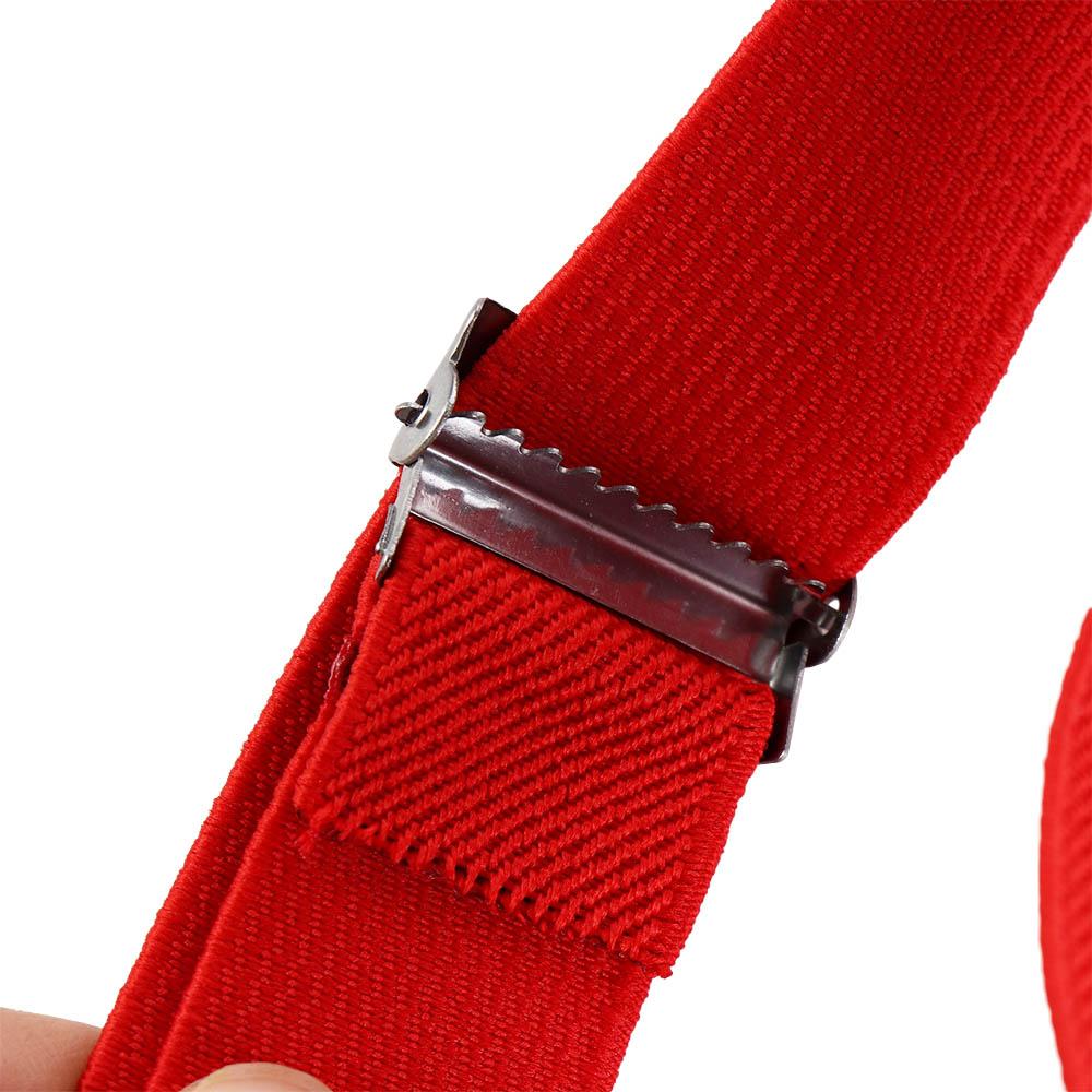 For Boys Performance Strap Clip Bow Tie Suspenders Clips Hanging Pants Clip Tie Suspenders Set