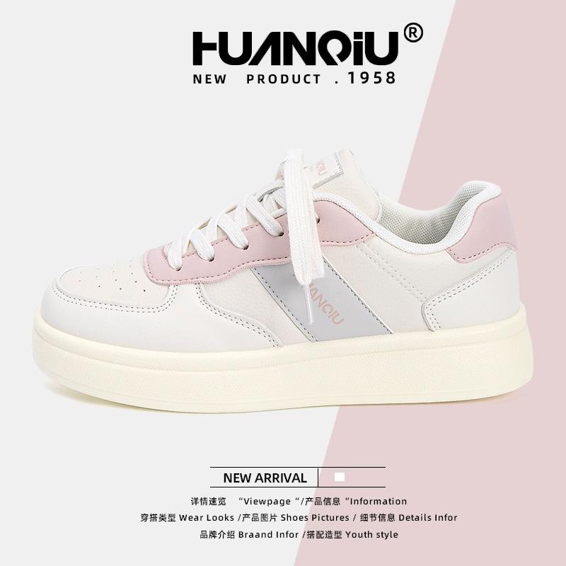 Глобальная толстая подошва туфли женские ZHQ68130 новые повседневные популярные универсальные туфли весенние повседневные нишевые женские туфли