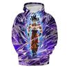 2024 Новые Dragon Ball Z Son Goku 3D Printed Весна Осень Повседневные Толстовки Модные Пуловеры Толстовки Уличная Одежда Топы