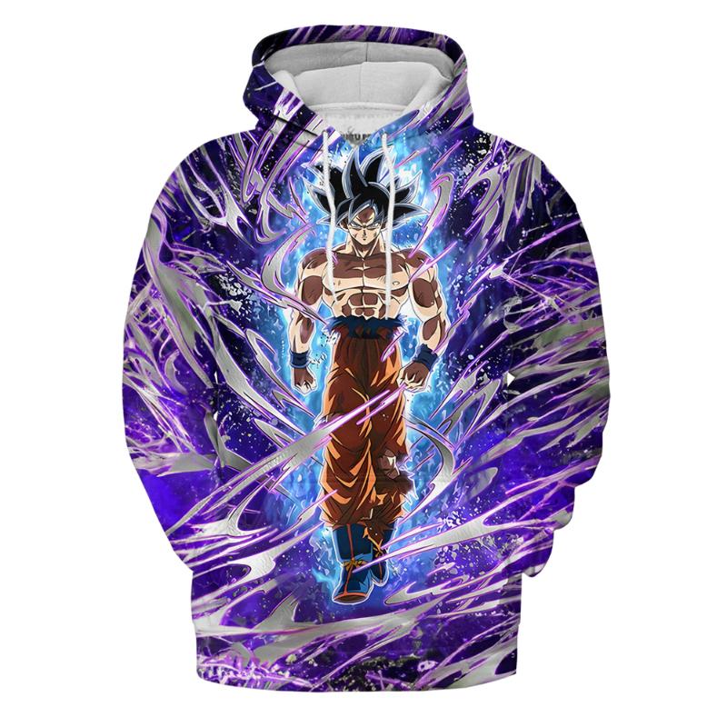 2024 Новые Dragon Ball Z Son Goku 3D Printed Весна Осень Повседневные Толстовки Модные Пуловеры Толстовки Уличная Одежда Топы