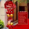 KT Board Balloon Wedding Decoration Arch for Aisle or Courtyard