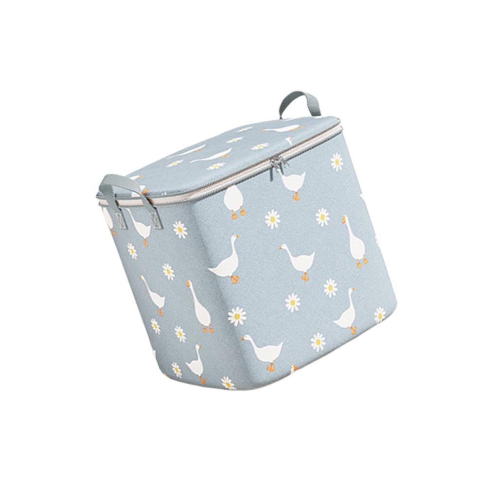 Сумка для хранения большой вместимости для одеял, одежды, из нетканого материала, складная, органайзер для сезонной одежды с ручками