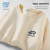 JEANSWEST LIFE Men's American Letter Print Crewneck Sweatshirt