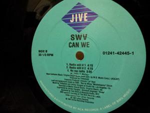 12inch Record SWV Can We 01241424451 Jive 1997 US Rap HipHopRB Used