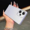 Полупрозрачный матовый чехол для телефона в цвете Моранди для Xiaomi Redmi 12 5G, мягкий ТПУ корпус