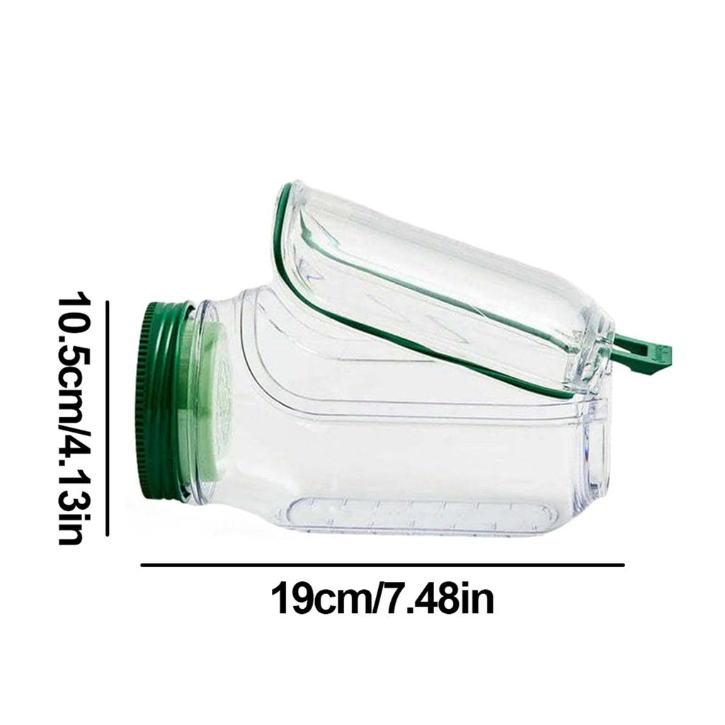 Контейнер для заправки с боковым открыванием и герметичной крышкой, банка для салата, контейнер для салата, для печенья, конфет, сахара, орехов