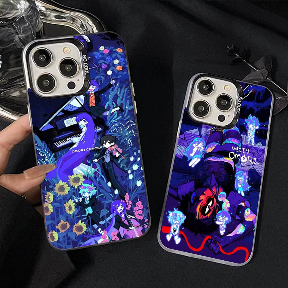 O-Omori Game Phone Cases For IPhone 17 16e 15 14 13 12 11 Plus Pro Max ProMax Colorful Covers