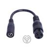 Universal 5.5x2.1mm Female Adapter Cable 22AWG DC5521 Convert to Multiple Plugs Including C13 M16/12 for Electronics