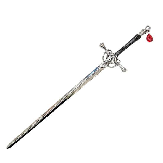 Female Hair Clip Ancient Sword Popular Punk Firm Holding Fork