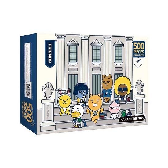 Пазл Kakao Friends 500 Friends University, популярные корейские головоломки