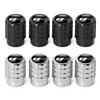 4Pcs Metal Car Tire Valve Stem Caps Auto Accessories For Volkswagen VW R Line Jetta GTI Golf 5 7 Caddy Passat b6 b8 Tiguan Polo zh2