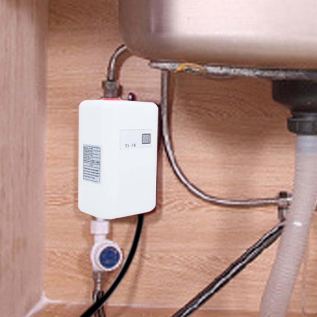 3000 Вт/3800 Вт Электрический проточный водонагреватель для ванной комнаты, кухни, проточный водонагреватель, нагреватель воды