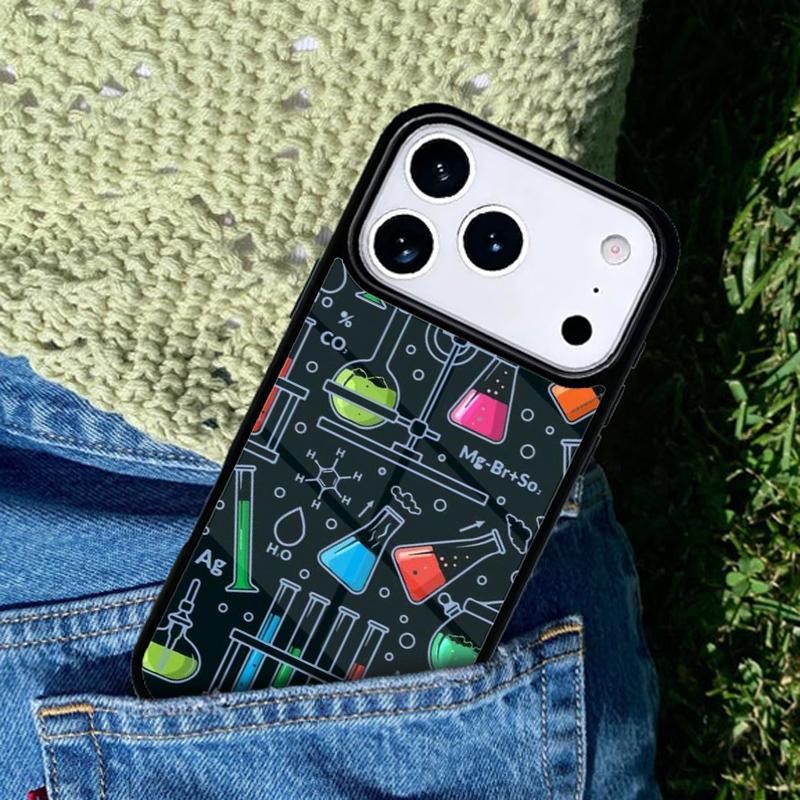 Fashion Biology Chemistry phone case cover Compatible with for IPhone 17air 16e 15 14 13 12 11Pro Max 17 Air