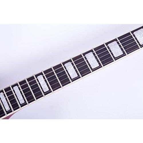 GROTE Jazz Electric Guitar Semi-Hollow Body (Red)