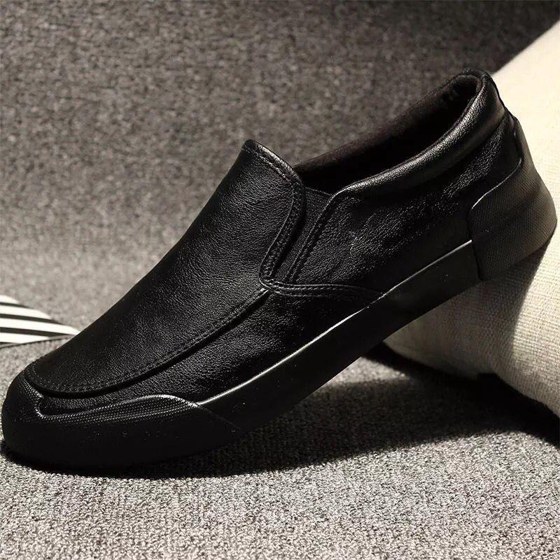 Fashion Soft Slip On Man Casual Loafers Shoe High Quality Fashion Social Classic Original Legitimate Pu Elegant Leather Shoes for Men