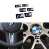 4Pcs Car Steering Wheel Badge Stickers Accessories For BMW M Performance E46 E90 F10 F30 X3 F20 E60 E70 E39 E36 E87 X7 AG9