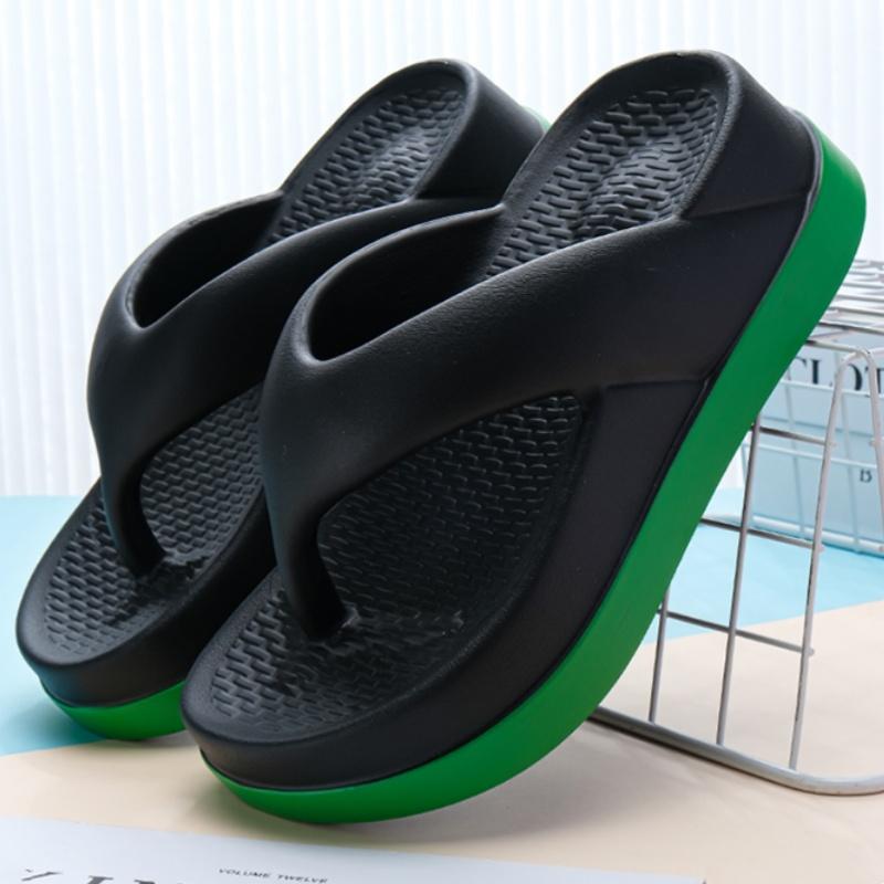 Woman Flip Flops Popular Design Shoes 2024 Trend Casual Platform Sandals Non-slip Outdoor Slippers Unique Features Flat Sandals