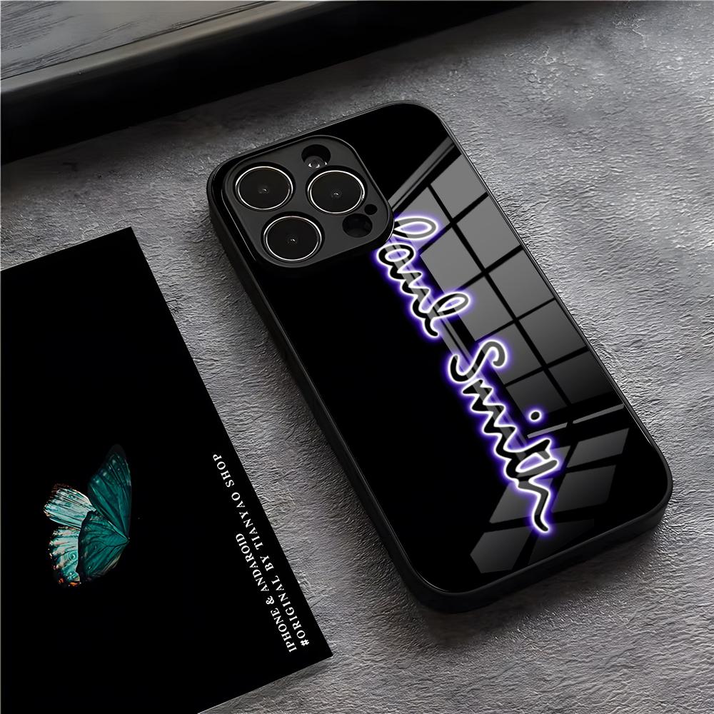 Модный Чехол для Телефона S-Smith Paul Art Для IPhone 17 Pro Max 15 Pro 16 14 Plus 12 13 Mini 11 Pro Ударопрочная Стеклянная Крышка