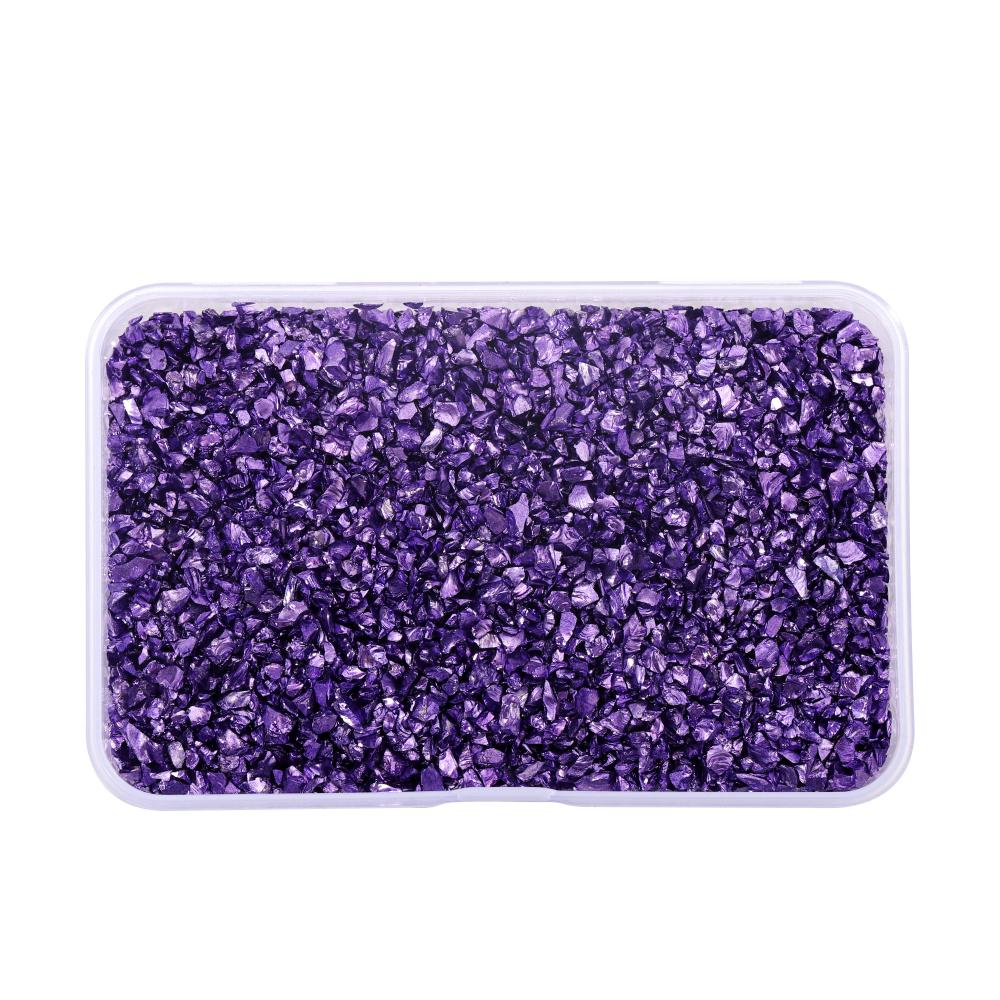 30/50/80 г/кор. цветные стеклянные камни, наполнитель из смолы для DIY, форма для эпоксидной смолы, нерегулярные кристаллы, украшение для дизайна ногтей, изготовление ювелирных изделий