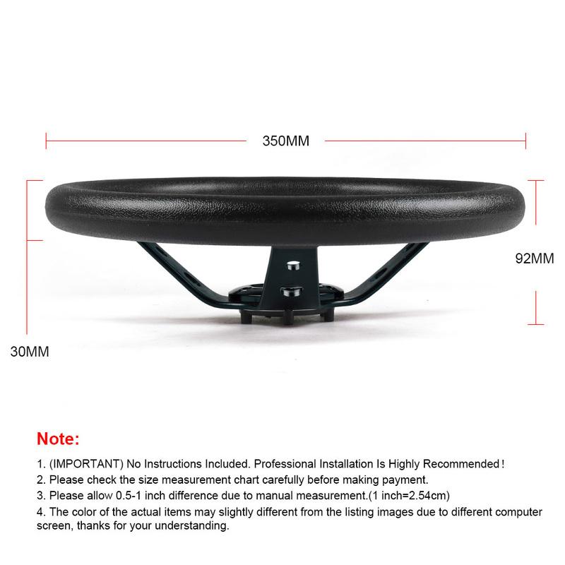 14-дюймовое 350-мм гоночное рулевое колесо из ПУ-кожи для Logitech G29 G920 G923 Для гоночной игры С адаптерной пластиной 70 мм PCD