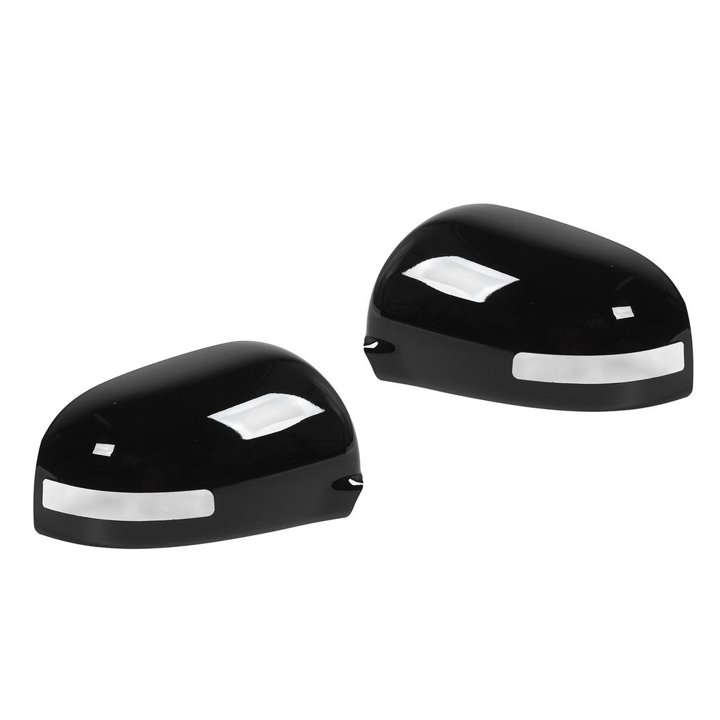 Крышка зеркала заднего вида, высокопрочная глянцевая черная крышка зеркала двери, замена крышки для Outlander
