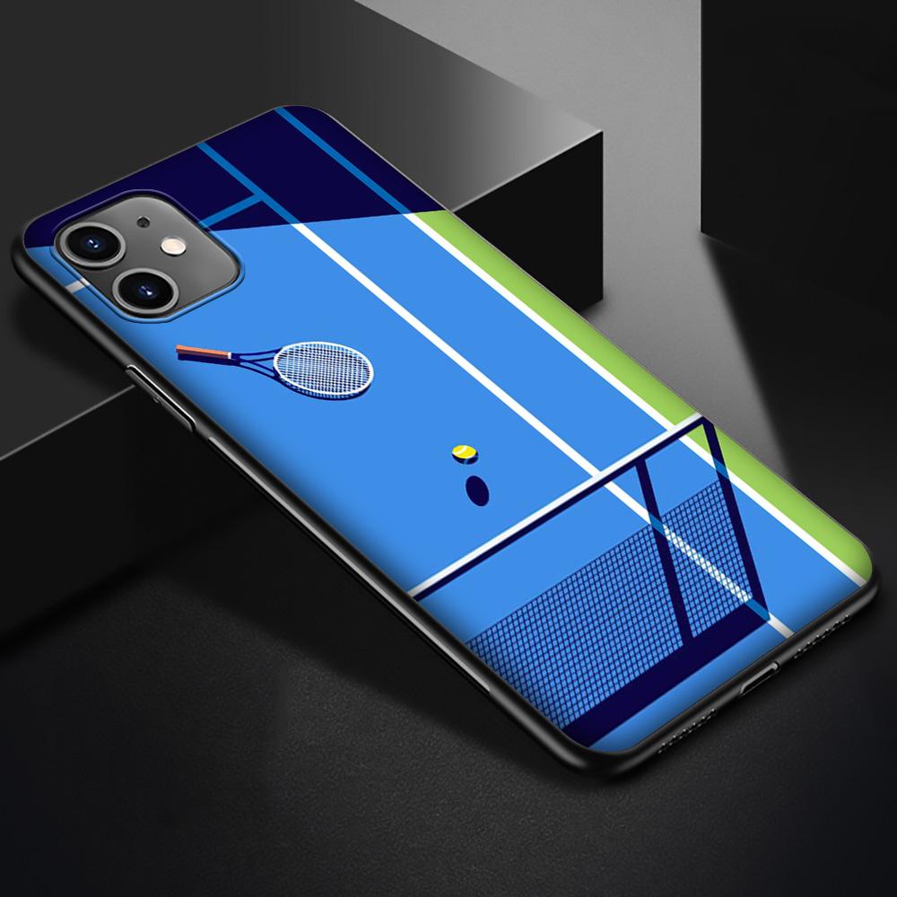 Спортивный теннисный чехол T171 для iPhone 13 12 Mini 11 Pro XS Max XR X 8 7 6 6S Plus 5 5S SE 2020