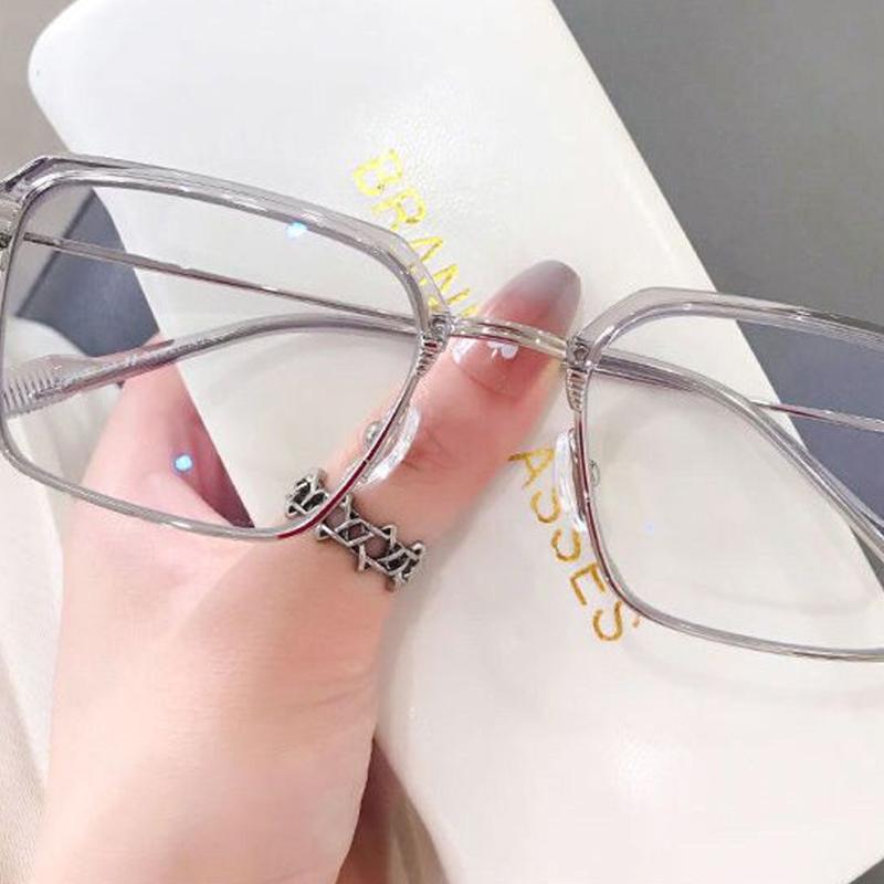 Очки с защитой от синего излучения для мужчин и женщин в одинаковой оправе Очки для защиты глаз Декоративные очки для студентов