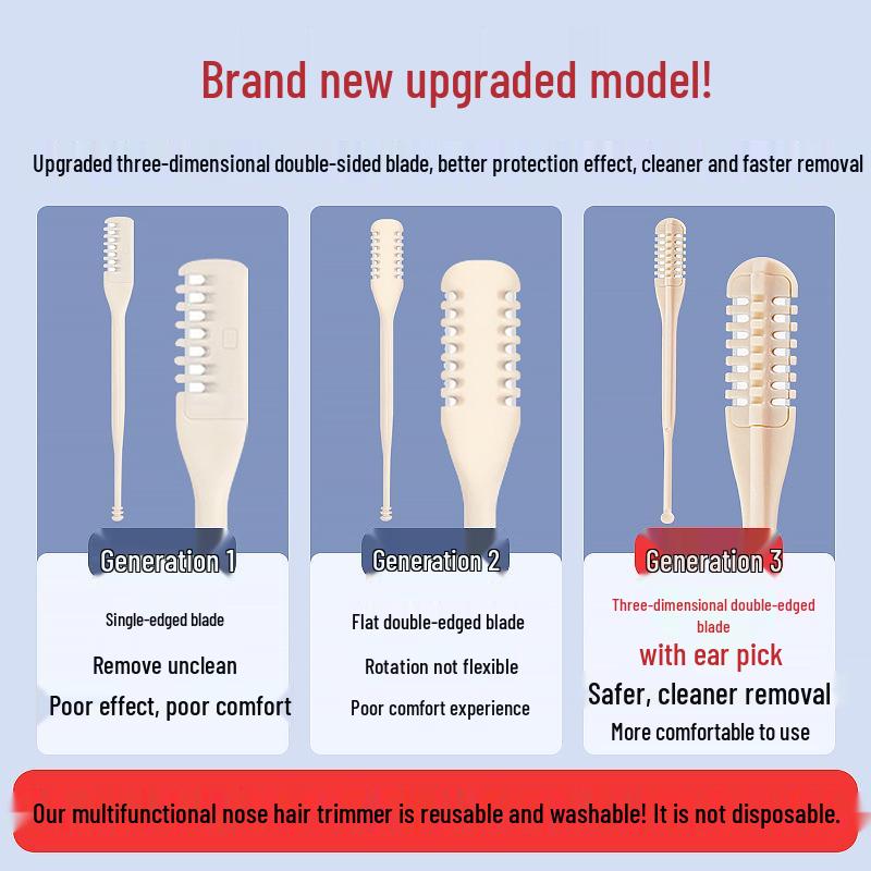 Триммер для волос в носу и ножницы для стрижки бровей 'Медоносная пчела'