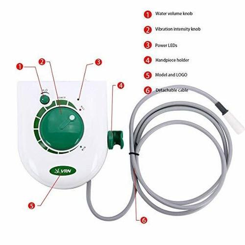 Electric Ultrasonic Dental Scaler Tooth Cleaner Teeth Tartar Calculus Plaque Remover Kit with 5pcs Cleaning Tips