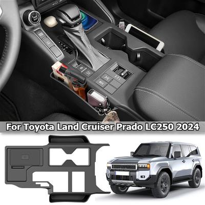 Для Toyota Land Cruiser Prado LC250 250 J250 2024 2025 Силиконовая накладка на центральную консоль Защита от царапин Защита от пыли Идеальная посадка Интерьер