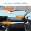 Зарядный кабель USB Type C 3,5 м Прямой/Угловой 90 градусов Для автомобильных устройств Оборудования безопасности