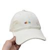 Spring And Summer Color Letter Embroidery Baseball Cap Female Face Small Cap Male Tide High Quality