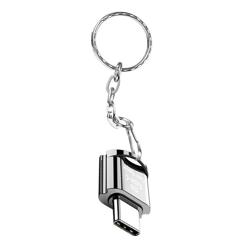 Высокоскоростное устройство считывания карт памяти Micro-USB/Type-C Tf Micro-Sd Otg