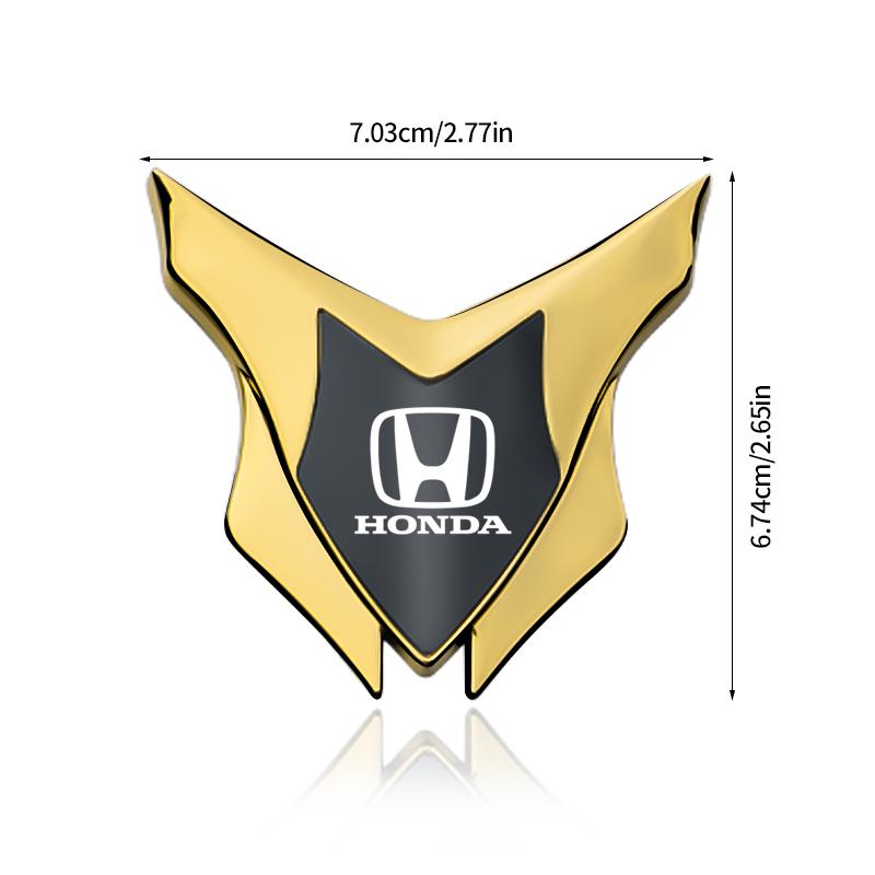 3D Metal Car Body Sticker Emblem Badge Rear Tail Trunk Decal For Honda Fit Civic Accord 7 8 9 10 Pilot City Jazz CRV HRV