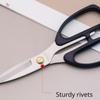 Бытовые ножницы ручной работы из нержавеющей стали, легкие острые офисные ножницы