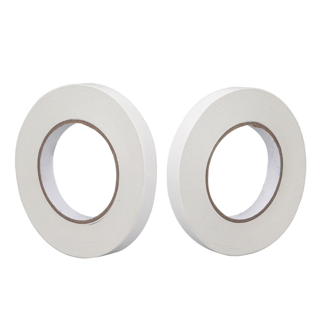2 шт. Двусторонняя лента шириной 15 мм, длиной 50 м, полиэтиленовая водонепроницаемая лента, клейкая для фиксации