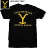 Yellowstone Tv Show Dutton Ranch Licensed T-Shirt
