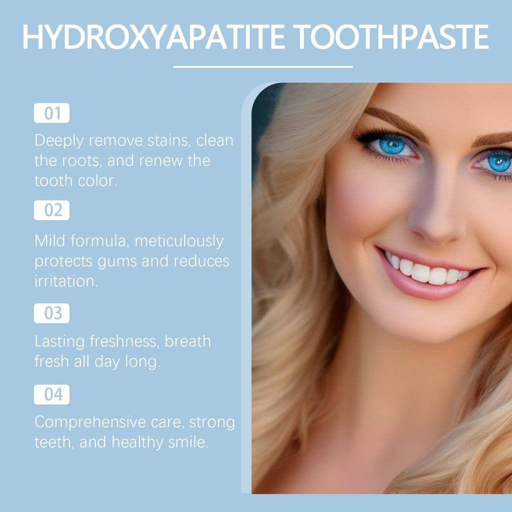 Восстанавливающая зубная паста Чистка зубов Восстановление гигиены Уход Пятна Мятная зубная паста