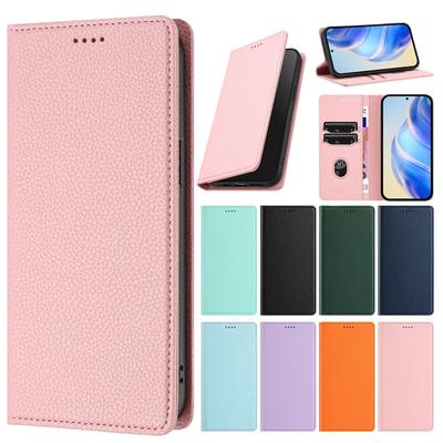 Кожаный чехол для Redmi K30S K40 K50i K50 K60 K70E K70 Pro Ultra с автоматическим закрытием слота для карт, откидной чехол-кошелек