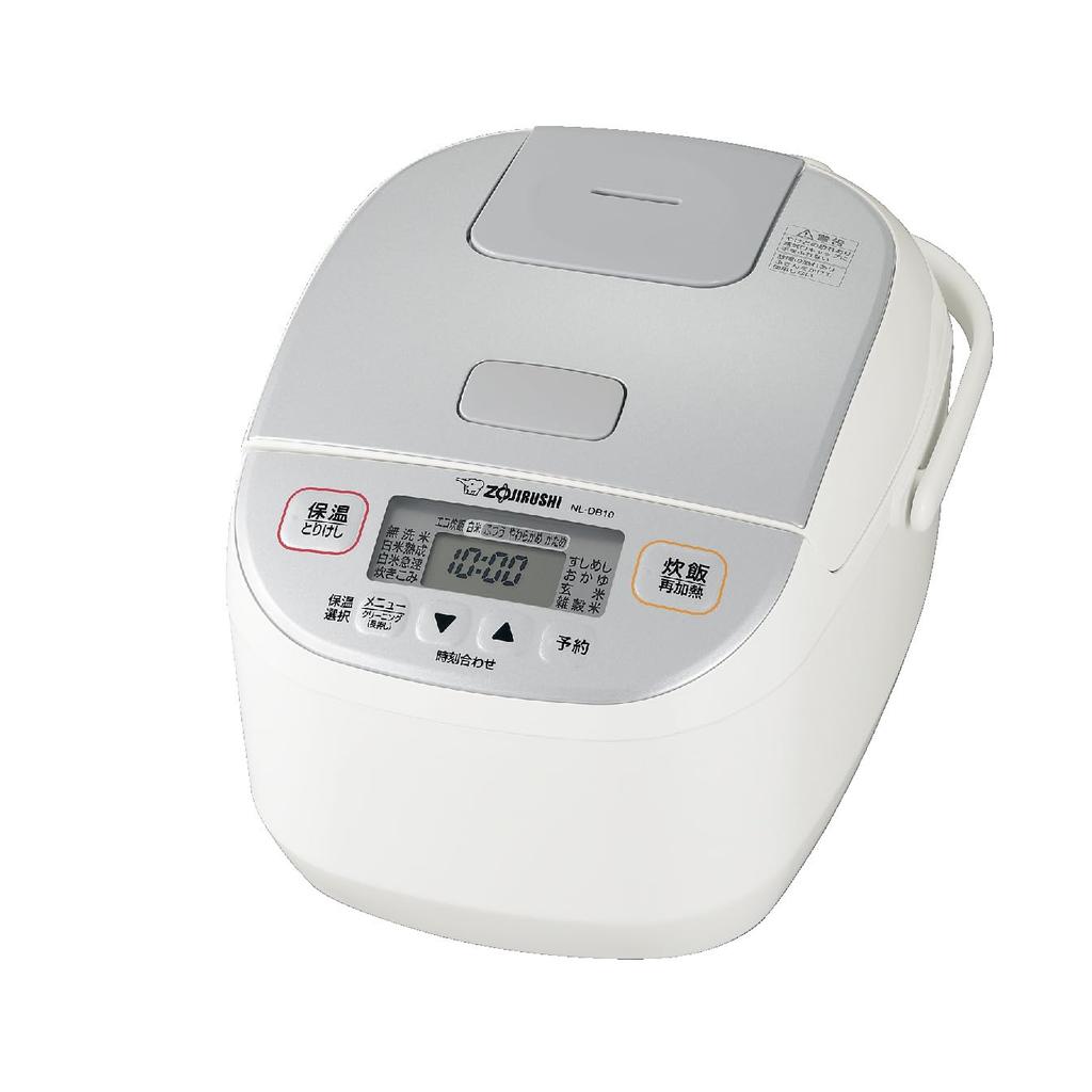 Zojirushi Rice Cooker Go Microcomputer Type Super Cooking White 5.5 NL-DB10-WA