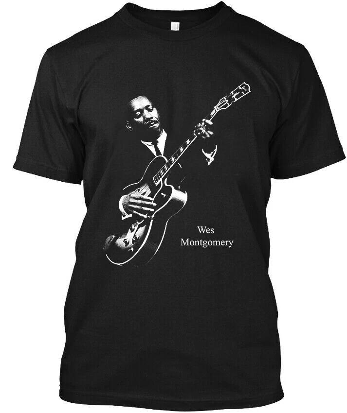 NEW! Wes Montgomery American Music Retro Logo T-Shirt S-5XL