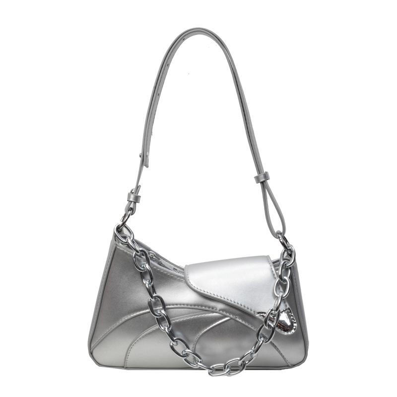 Retro One Shoulder Underarm Bag for Women's Autumn New Versatile High Quality Chain Crossbody Bags Classic Chic Handbags