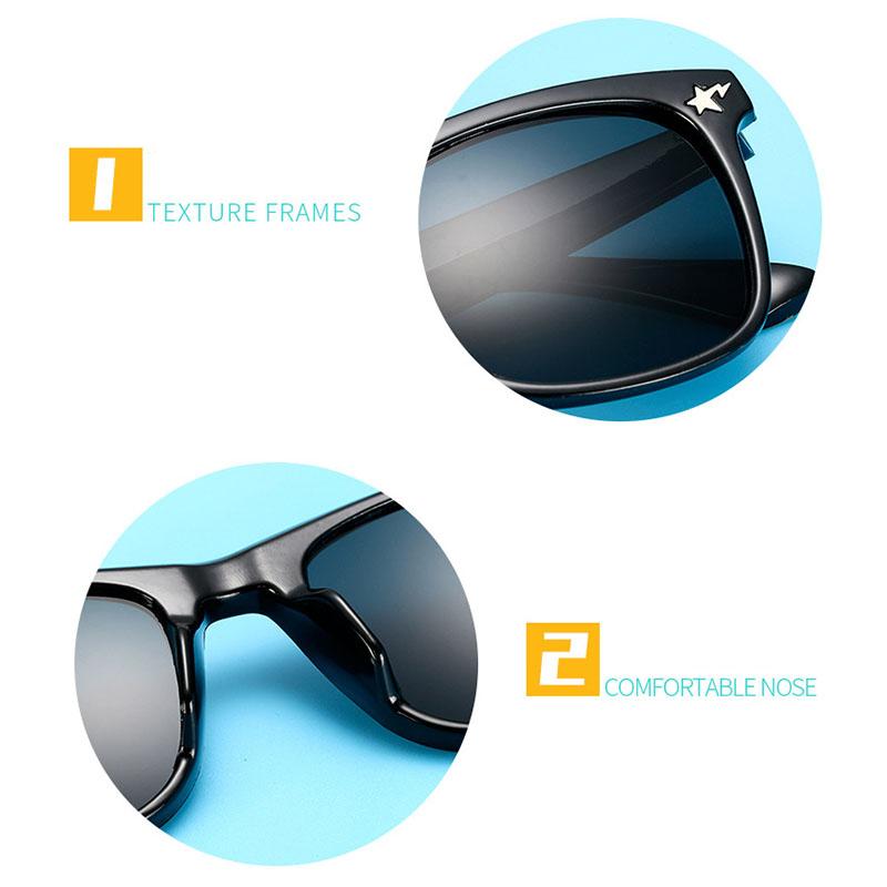 Fashion Sun Glasses UV400 Square Fashion Glasses Shades Goggles Shark Kids Sunglasses Girls Eyewear New Children Boys Cool